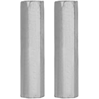 2 unids Tornillo Zinc Largo Tuerca hexagonal Tornillo Alambre Biela Tapa de conexión Tuerca conjunta M10 x 60